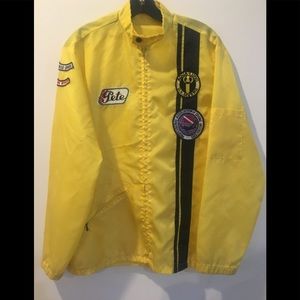 Vintage 70/80s, nylon diving club windbreaker